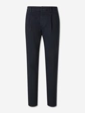 Incotex Blue Hombre Barcelona Pantalones Sarga Rectos color Azul Marino sku 522-003219 01 - Foto 1