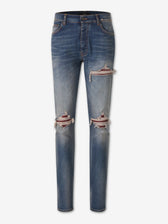 Amiri Hombre Barcelona Jeans Rectos MX1 color Azul Denim sku 522-003224 01 - Foto 1