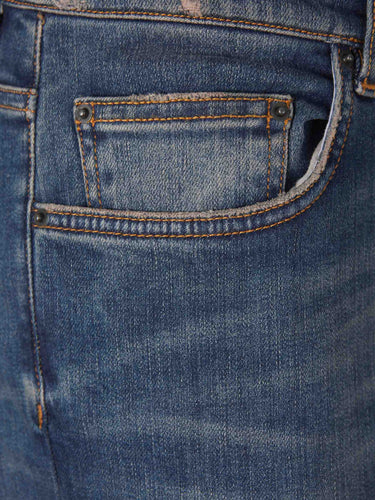 Amiri Hombre Barcelona Jeans Rectos MX1 color Azul Denim sku 522-003224 01 - Foto 3