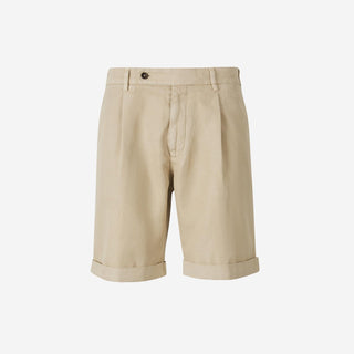 Santa Eulalia Hombre Barcelona Bermudas Rectas Lino color Beige sku 523-001135 01 - Foto 1
