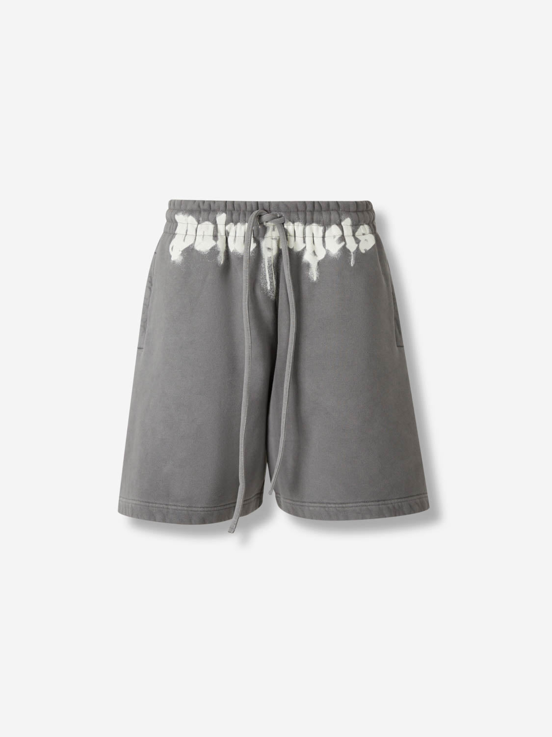 Palm Angels Hombre Barcelona Bermudas con cordones y logo estampado color Gris sku 523-001206 01 - Foto 1