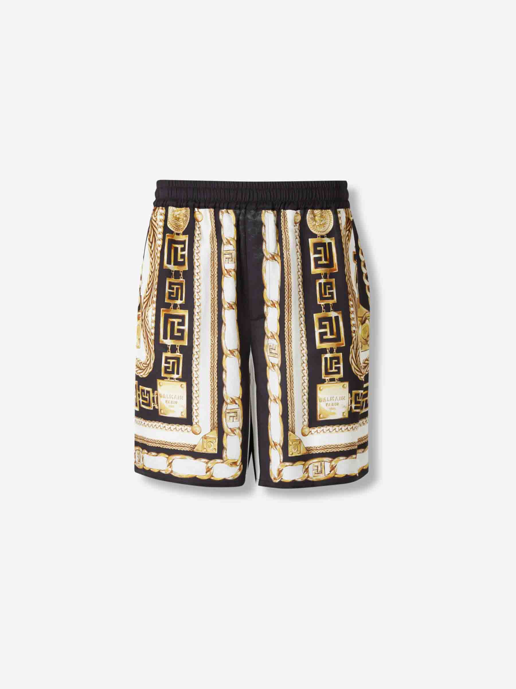 Balmain Hombre Barcelona Bermudas Estampadas color Dorado sku 523-001207 01 - Foto 1