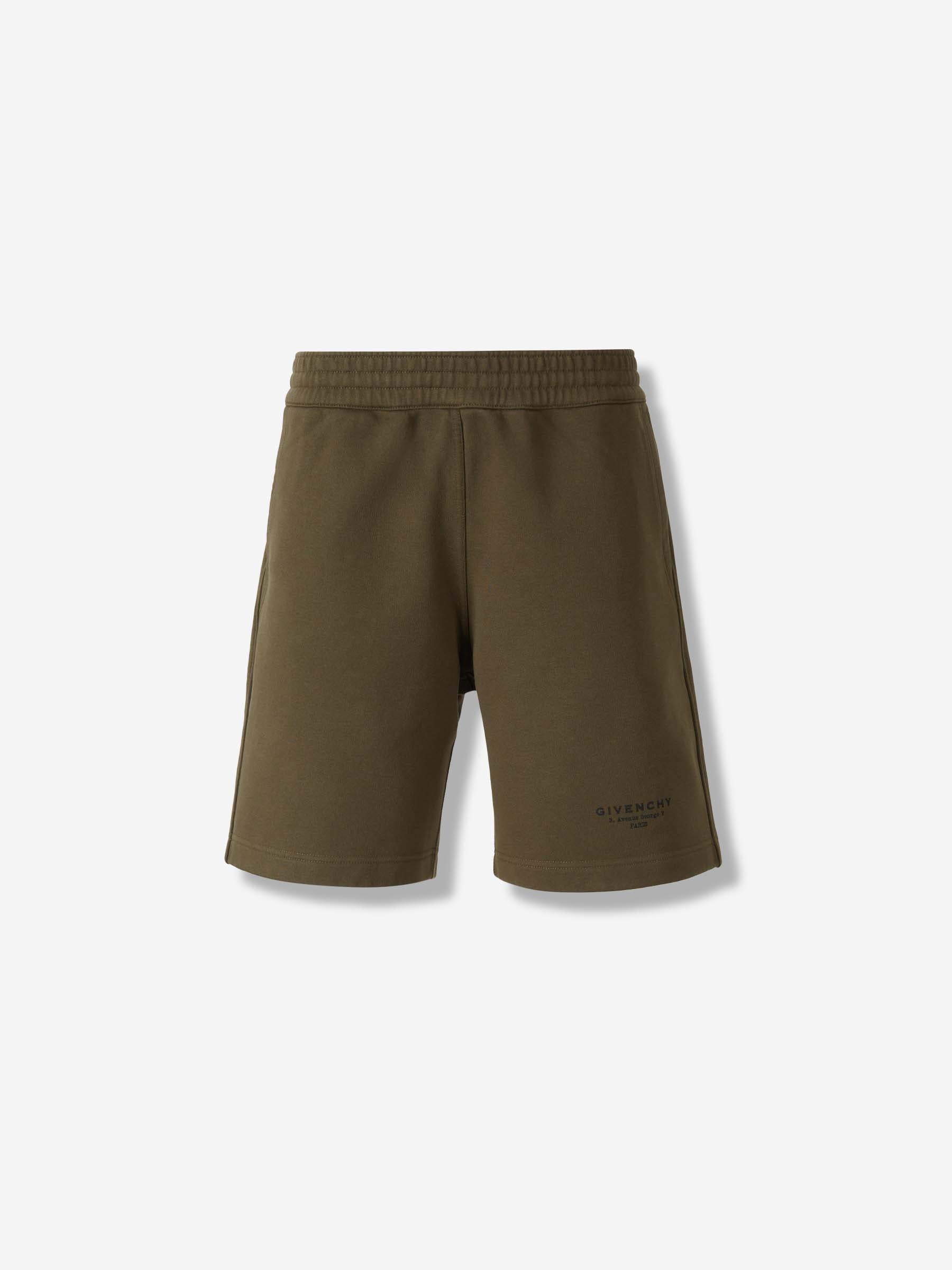 Givenchy Hombre Barcelona Bermudas Deportivas Logo color Verde Militar sku 523-001209 02 - Foto 1