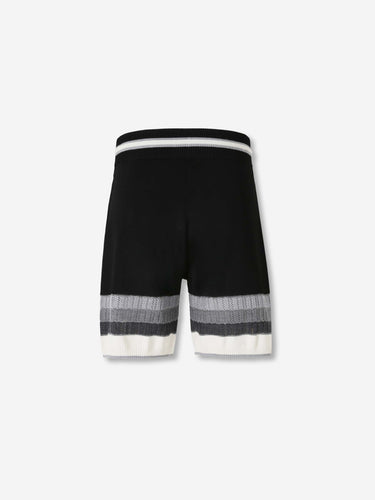 Amiri Hombre Barcelona Bermudas Punto Listado color Negro sku 523-001216 01 - Foto 2