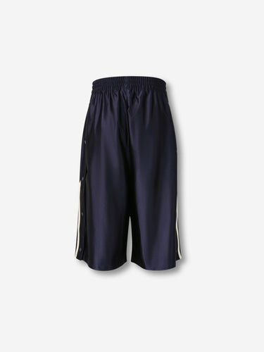 Adidas Willy Chavarria Hombre Barcelona Bermudas Dazzle Snap color Azul Noche sku 523-001219 01 - Foto 2