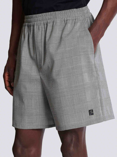 Balmain Hombre Barcelona Bermudas Anchas Satén color Blanco Y Negro sku 523-001226 01 - Foto 4