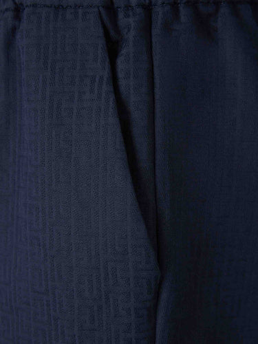 Balmain Hombre Barcelona Bermudas Monograma color Azul Noche sku 523-001227 01 - Foto 3