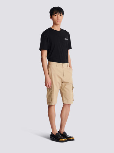 Balmain Hombre Barcelona Bermudas Cargo Algodón color Beige sku 523-001228 01 - Foto 2