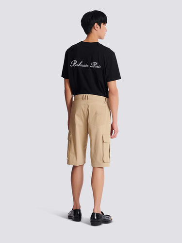 Balmain Hombre Barcelona Bermudas Cargo Algodón color Beige sku 523-001228 01 - Foto 3