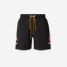 Rhude Hombre Barcelona Bermudas Nylon Logo color Negro sku 523-001231 01 - Foto 1