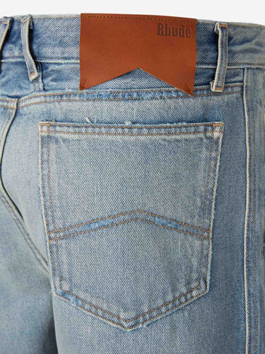 Rhude Hombre Barcelona Bermudas Denim Traxedo color Azul Denim sku 523-001232 01 - Foto 5