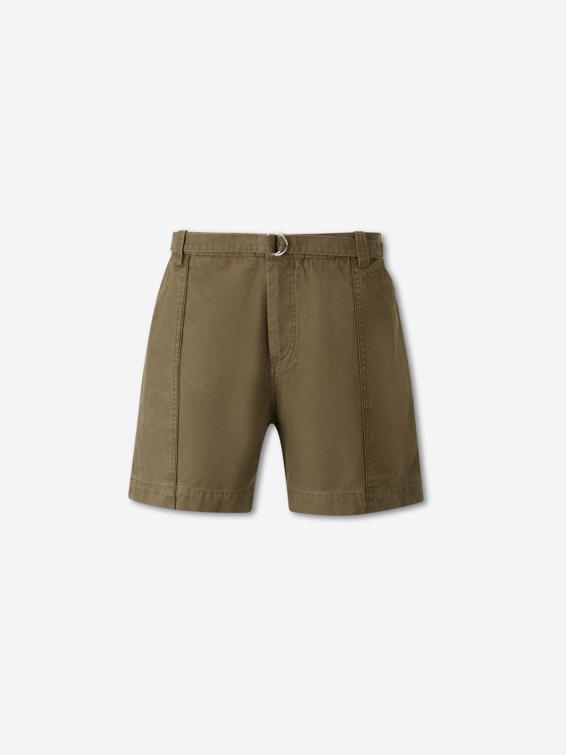 Wales Bonner Hombre Barcelona Bermudas Algodón color Verde Militar sku 523-001233 01 - Foto 1
