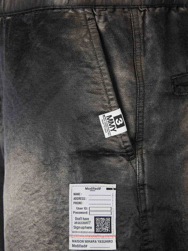 Maison Mihara Yasuhiro Hombre Barcelona Bermudas Rectas color Negro sku 523-001235 01 - Foto 4