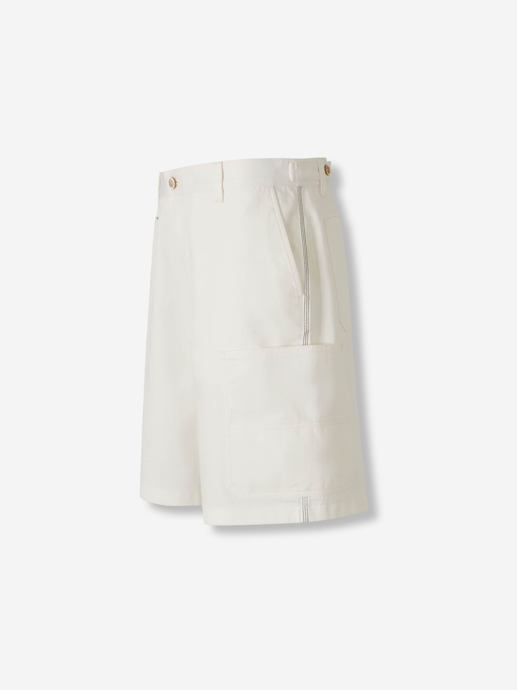 Givenchy Hombre Barcelona Bermudas Cargo Algodón color Blanco sku 523-001237 01 - Foto 2