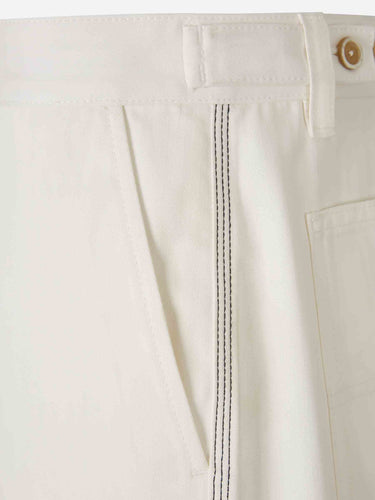 Givenchy Hombre Barcelona Bermudas Cargo Algodón color Blanco sku 523-001237 01 - Foto 4