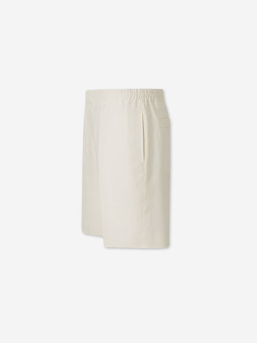 Zegna Hombre Barcelona Bermudas Lisas Lino color Crema sku 523-001238 01 - Foto 2