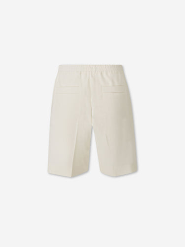 Zegna Hombre Barcelona Bermudas Lisas Lino color Crema sku 523-001238 01 - Foto 3