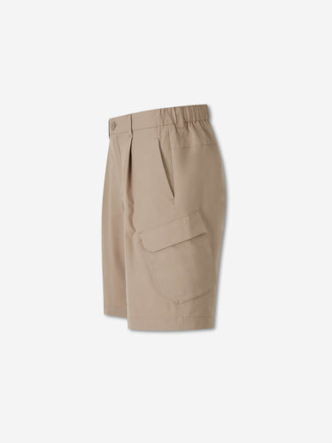 Herno Hombre Barcelona Bermudas Técnico Cargo color Beige sku 523-001239 01 - Foto 2