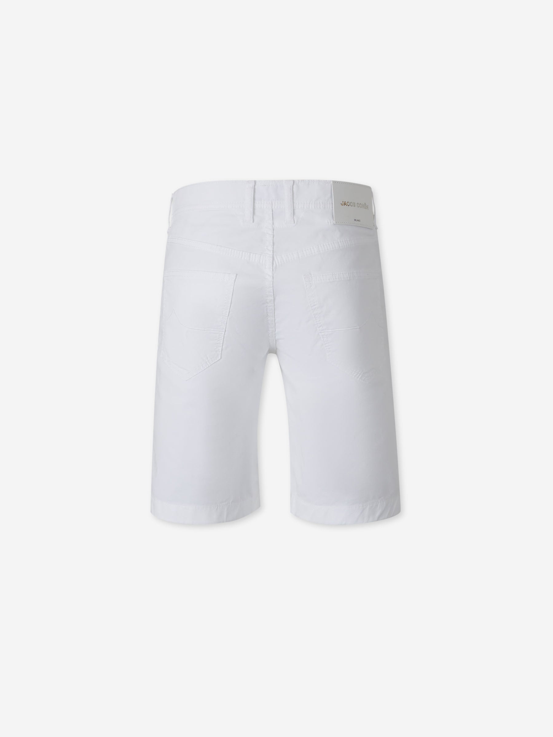 Jacob Cohën Hombre Barcelona Bermudas Rectas color Blanco sku 523-001245 01 - Foto 2