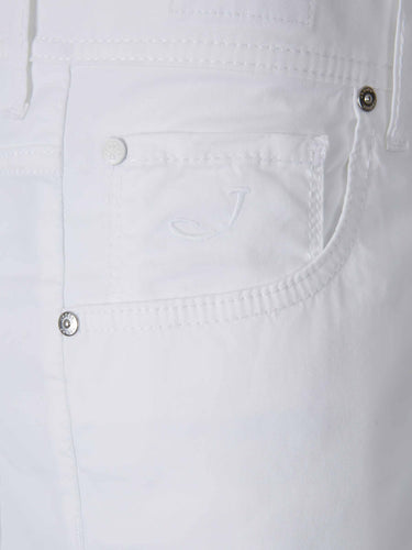 Jacob Cohën Hombre Barcelona Bermudas Rectas color Blanco sku 523-001245 01 - Foto 3