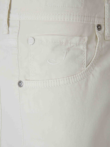 Jacob Cohën Hombre Barcelona Bermudas Rectas color Marfil sku 523-001245 02 - Foto 3