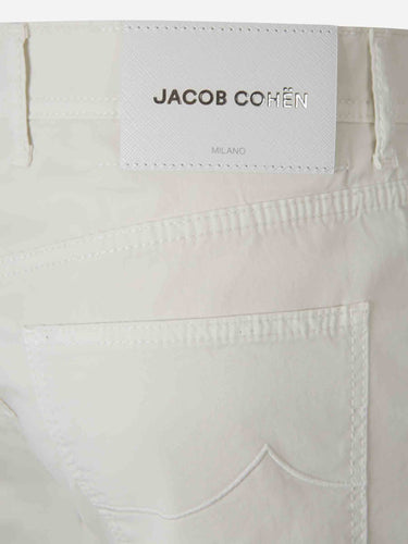 Jacob Cohën Hombre Barcelona Bermudas Rectas color Marfil sku 523-001245 02 - Foto 4