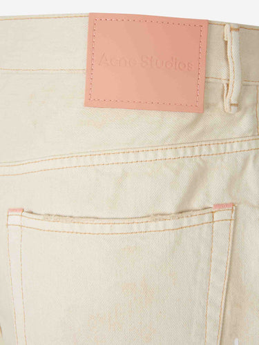 Acne Studios Hombre Barcelona Bermudas Rectas color Beige sku 523-001249 01 - Foto 4