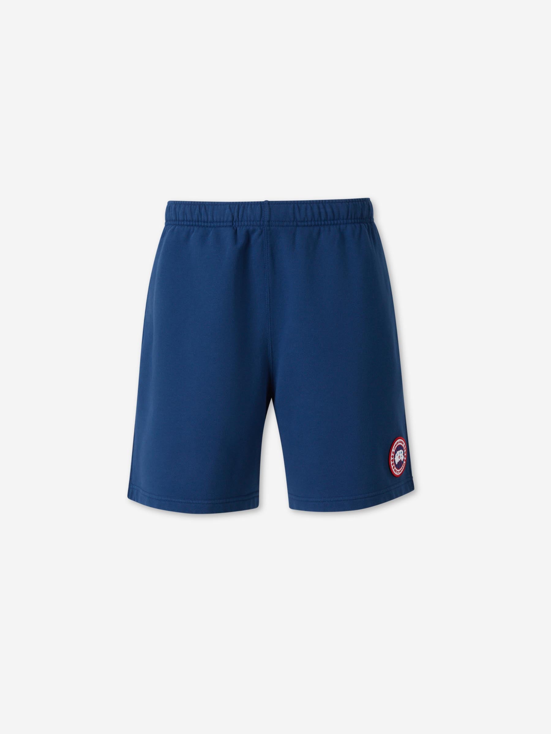 Canada Goose Hombre Barcelona Bermudas Felpa Algodón color Azul sku 523-001251 02 - Foto 1