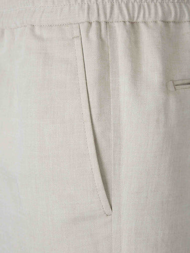 Brioni Hombre Barcelona Bermudas Rectas color Lino sku 523-001252 01 - Foto 3