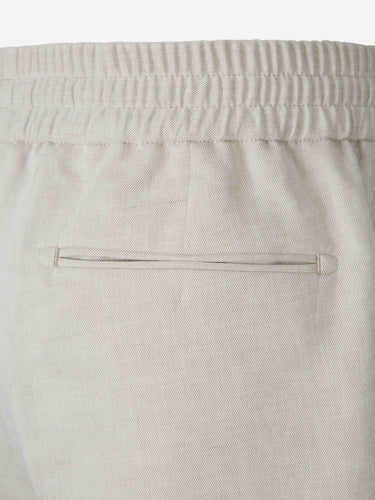 Brioni Hombre Barcelona Bermudas Rectas color Lino sku 523-001252 01 - Foto 4