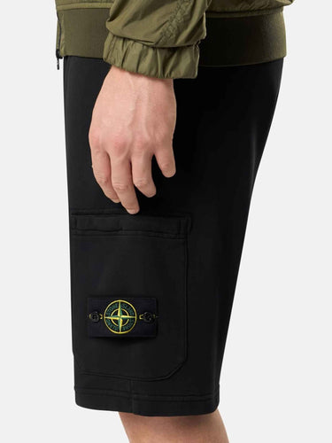 Stone Island Hombre Barcelona Bermudas Algodón color Negro sku 523-001253 01 - Foto 4