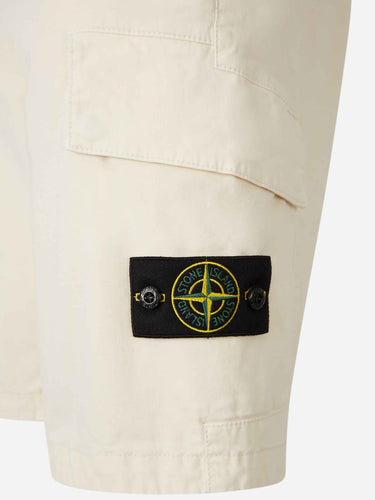 Stone Island Hombre Barcelona Bermudas Cargo Algodón color Crema sku 523-001257 02 - Foto 5