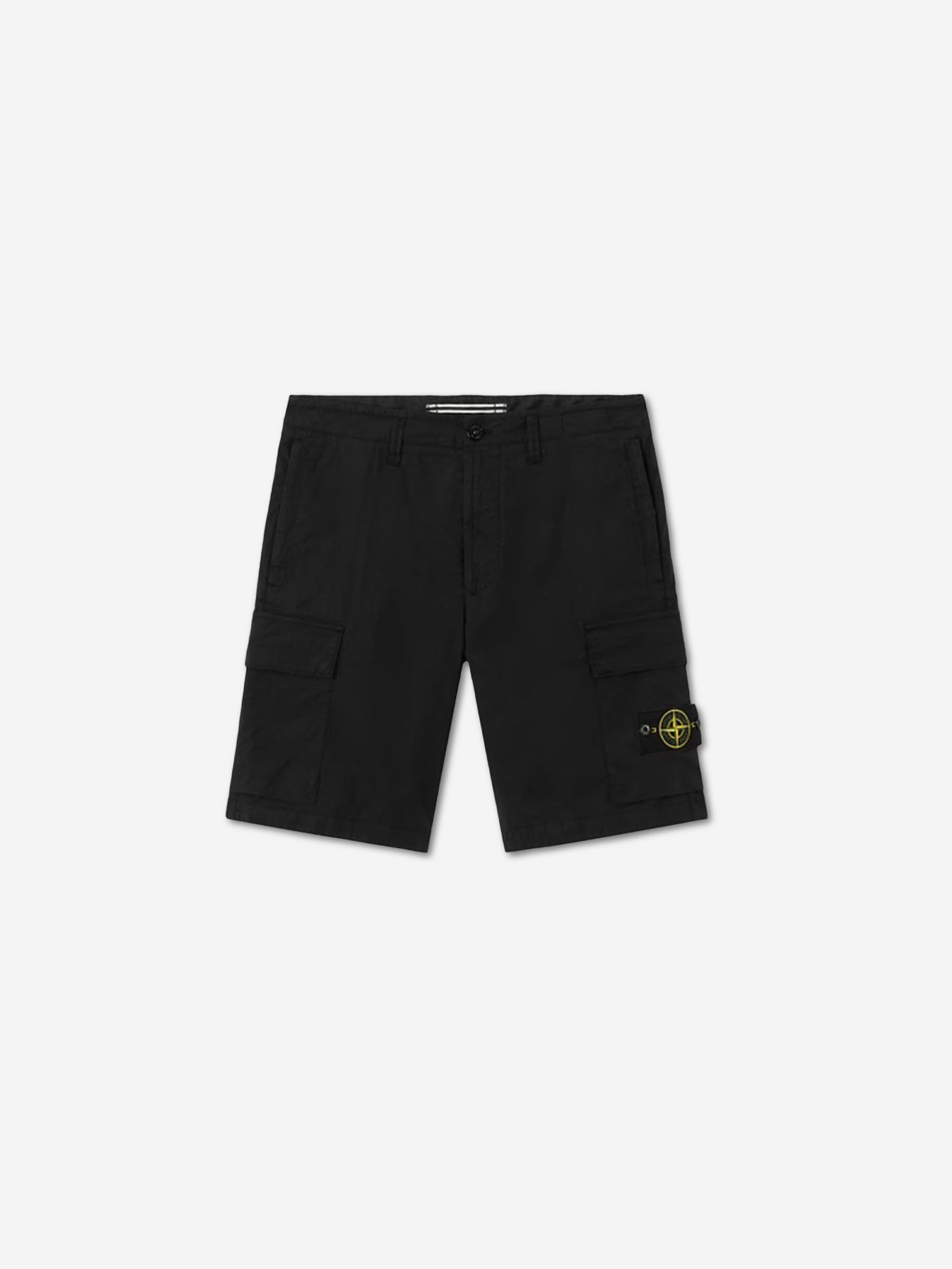 Stone Island Hombre Barcelona Bermudas Cargo Algodón color Negro sku 523-001258 01 - Foto 1