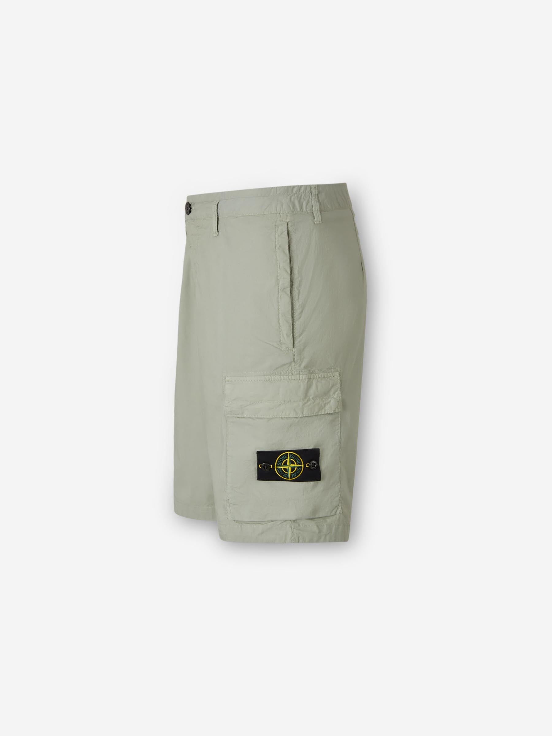 Stone Island Hombre Barcelona Bermudas Cargo Algodón color Verde Menta sku 523-001258 02 - Foto 2