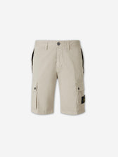 Stone Island Hombre Barcelona Bermudas Cargo Algodón color Taupe sku 523-001259 02 - Foto 1