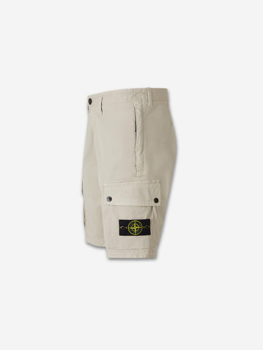 Stone Island Hombre Barcelona Bermudas Cargo Algodón color Taupe sku 523-001259 02 - Foto 2