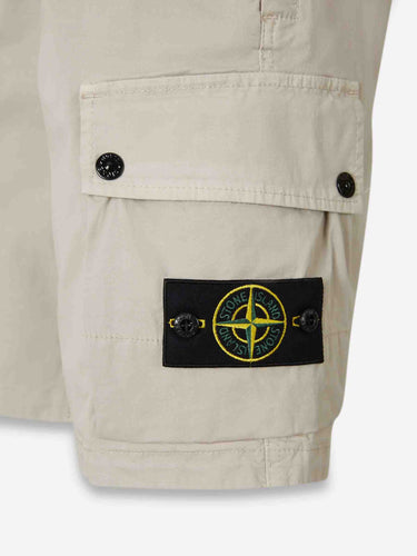 Stone Island Hombre Barcelona Bermudas Cargo Algodón color Taupe sku 523-001259 02 - Foto 4