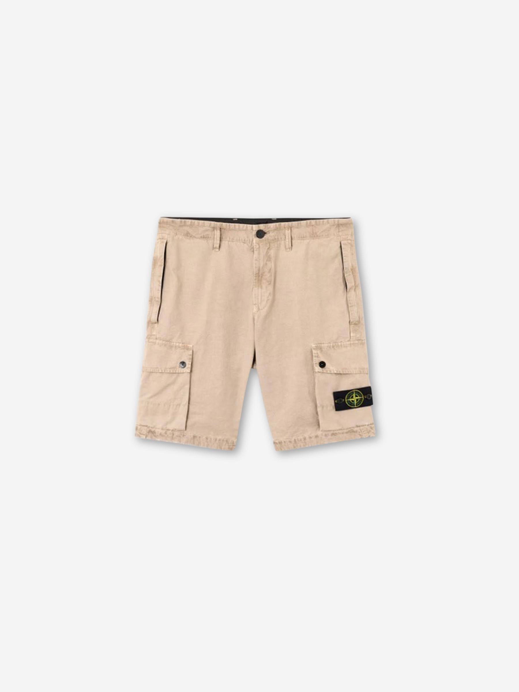 Stone Island Hombre Barcelona Bermudas Cargo Algodón color Camel sku 523-001260 01 - Foto 1