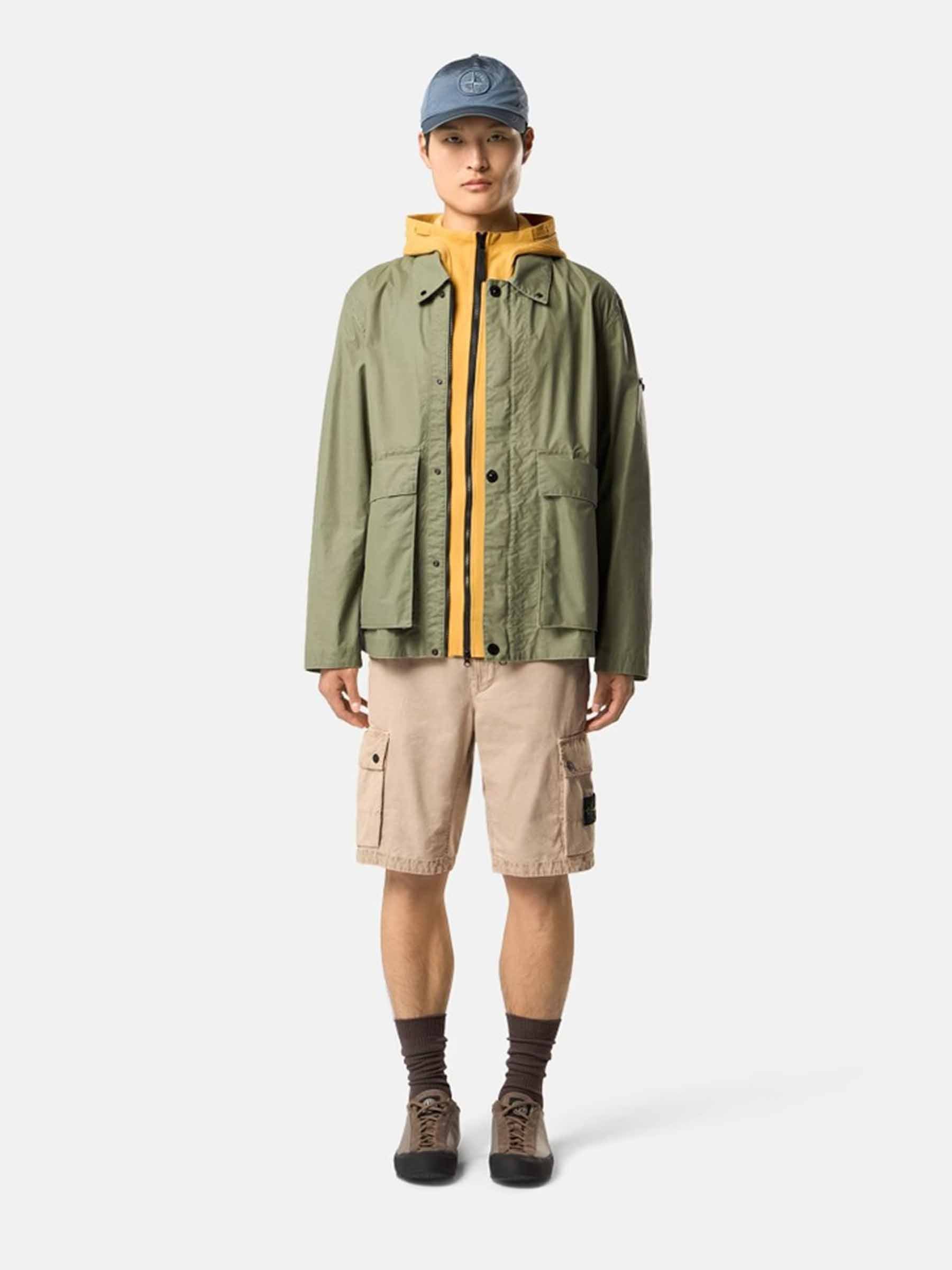 Stone Island Hombre Barcelona Bermudas Cargo Algodón color Camel sku 523-001260 01 - Foto 2