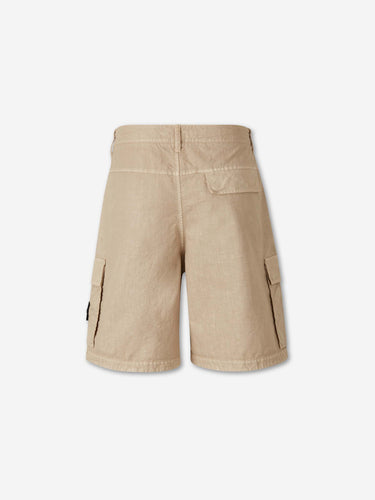Stone Island Hombre Barcelona Bermudas Cargo Algodón color Beige sku 523-001262 01 - Foto 3