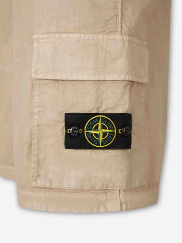 Stone Island Hombre Barcelona Bermudas Cargo Algodón color Beige sku 523-001262 01 - Foto 5