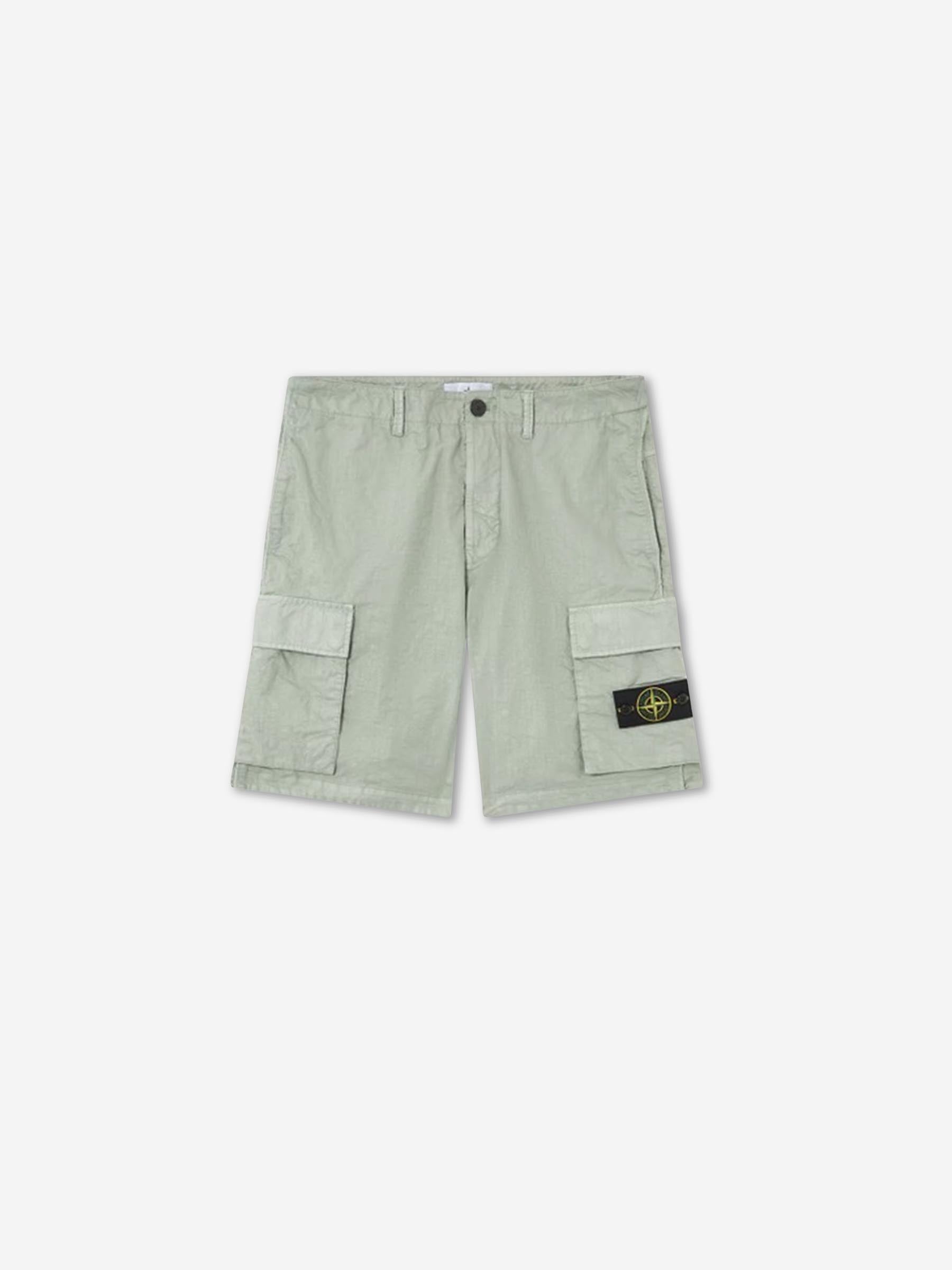 Stone Island Hombre Barcelona Bermudas Cargo Algodón color Verde sku 523-001262 02 - Foto 1