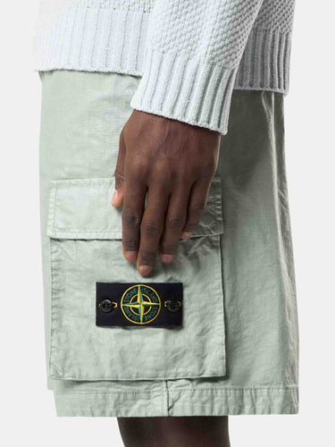 Stone Island Hombre Barcelona Bermudas Cargo Algodón color Verde sku 523-001262 02 - Foto 4
