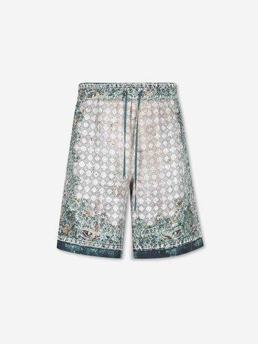 Amiri Hombre Barcelona Bermudas Casual Estampadas color Verde sku 523-001267 01 - Foto 1