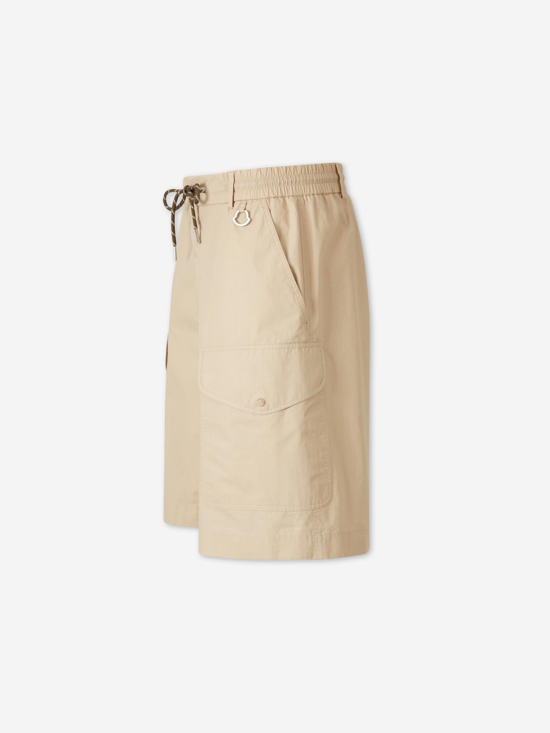 Moncler Hombre Barcelona Bermudas Cargo color Camel sku 523-001273 01 - Foto 2