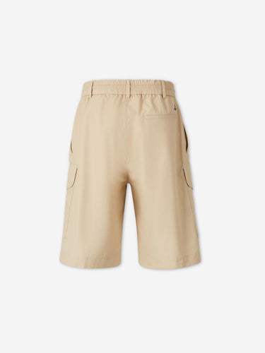 Moncler Hombre Barcelona Bermudas Cargo color Camel sku 523-001273 01 - Foto 3