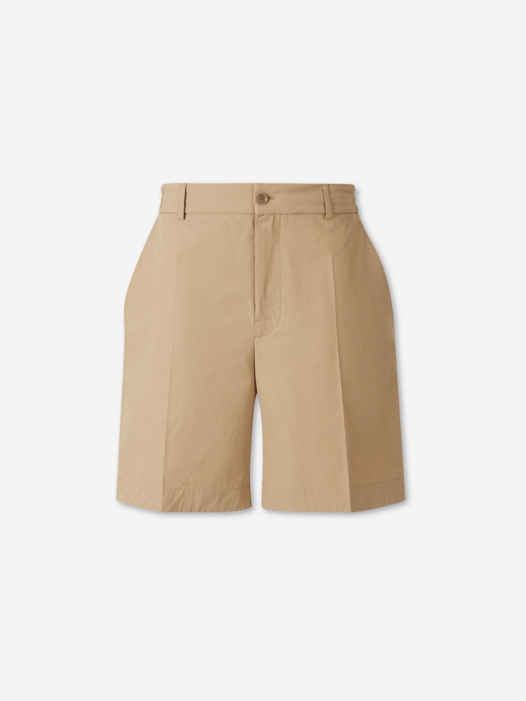 Moncler Hombre Barcelona Bermudas Seersucker color Camel sku 523-001274 01 - Foto 1