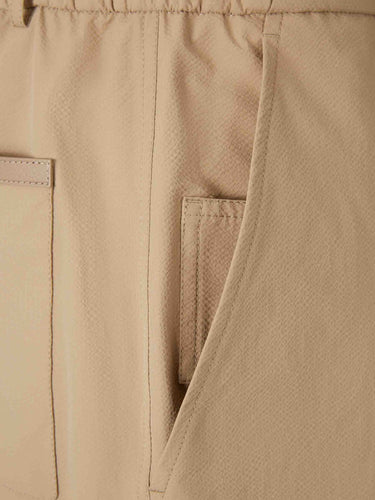 Moncler Hombre Barcelona Bermudas Seersucker color Camel sku 523-001274 01 - Foto 3
