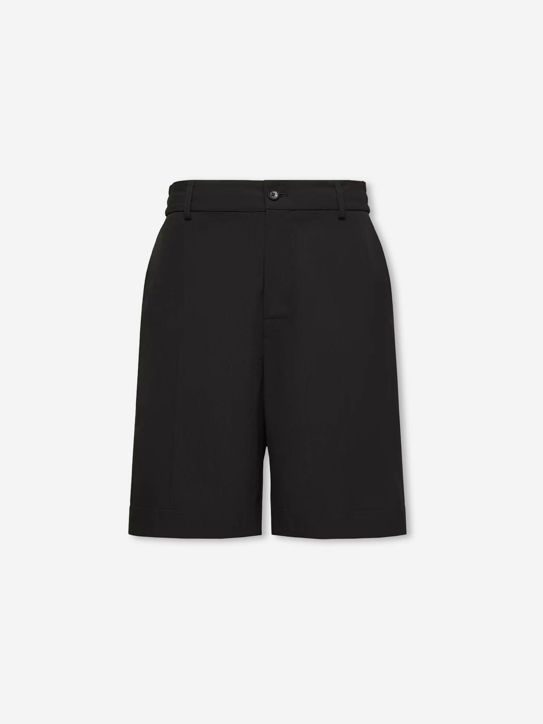 Moncler Hombre Barcelona Bermudas Seersucker color Negro sku 523-001274 02 - Foto 1