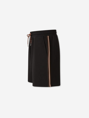 Moncler Hombre Barcelona Bermudas Algodón Logo color Negro sku 523-001275 01 - Foto 2